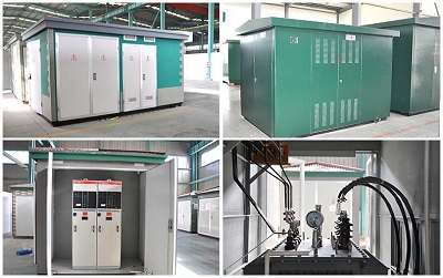 箱式變電站樣品及內部結構